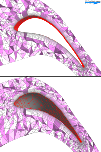 Turbine guide vane deformation 2