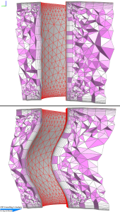 Turbine guide vane deformation 3